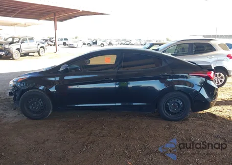 2016 Hyundai Elantra Se из США, поврежденный, VIN 5NPDH4AE9GH760727